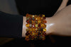 Baltic Amber with Ebony Wood bracelet