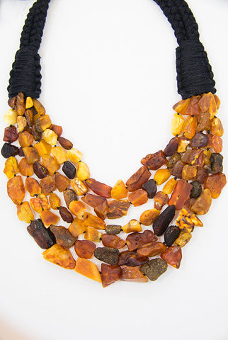 Baltic Amber Beads Necklace.