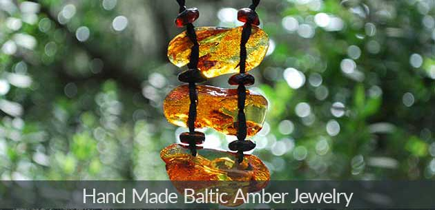 Hand Made Baltic Amber Jewerly